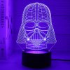 3D akrylová stolní lampička "DARTH VADER" - STAR WARS
