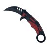 Zavírací karambit "LIGHT REDNESS" s klipem