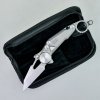 Prémiový zavírací karambit "SILVER NEXUS" s pouzdrem
