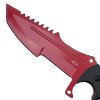 Pevný nůž "HUNTSMAN RED" s pouzdrem - CS:GO