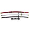 Sada 3 ocelových katan "THREE SWORDS STYLE ZORO" - One Piece
