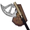 Celokovová sekera "WALKING AXE OF GIMLI" s plaketou - Pán Prstenů