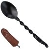 Kovaná lžíce "FORGECRAFT SPOON" s koženým pouzdrem