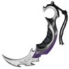 Malý karambit "REAVER KARAMBIT" - Valorant