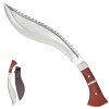 Masivní tradiční kukri "KUKRI SILVER SHARK" s pouzdrem