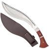 Masivní tradiční kukri "KUKRI SILVER SHARK" s pouzdrem