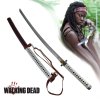 Michonne's Katana "THE WALKING DEAD" se zádovým přehozem!