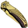 Poloautomatický nůž "GOLDEN LUXURY"