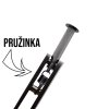 Prémiový tréninkový balisong "PRO-TRAIN BLACK" s pouzdrem