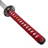 Červená katana "RED WARRIOR" s bohatým příslušenstvím