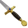 Středověká dýka "EMPEROR" zlatá