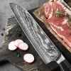Damaškový santoku nůž "ASIA BLADE"