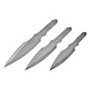 Mix vrhacích nožů "SWIFT" stříbrné