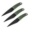 Vrhací nože "ARMY SHARP" 3 kusy