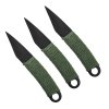Vrhací nože "ARMY SHARP" 3 kusy