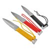 Vrhací nože "COLOR SPIKE" - 3ks