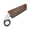 Robustní karambit "CURVED BLADE" s koženým pouzdrem