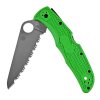 ZAVÍRACÍ NŮŽ "SPYDERCO PACIFIC SALT 2" GREEN SERRATED