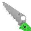 ZAVÍRACÍ NŮŽ "SPYDERCO PACIFIC SALT 2" GREEN SERRATED