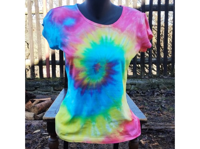 batikované tričko M