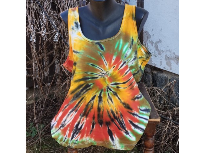 batikované tílko 2XL