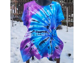 batikované tričko 3XL