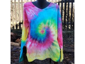 batikované tričko 2XL