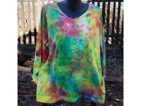 batikované tričko 3XL