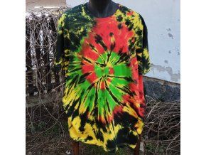 batikované triko 3XL