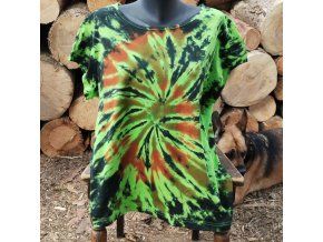 batikované tričko