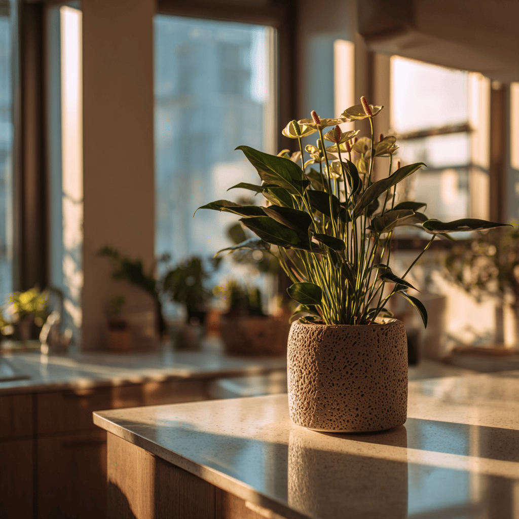 Anthurie – zálivka, vzdušná vlhkost a správný režim péče