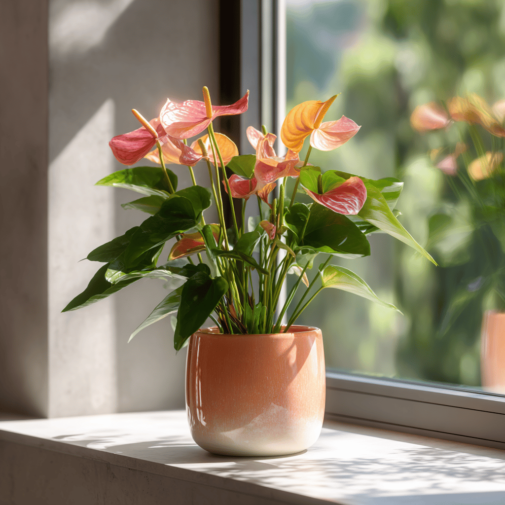 Anthurie – světlo, teplota a správné umístění v interiéru