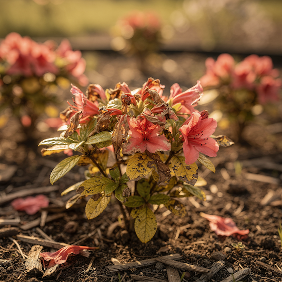 Azalky – choroby a fyziologické problémy: jak poznat příčinu a neřešit jen následky