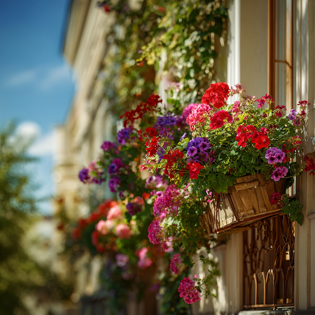 Kolik času vyžadují balkonové rostliny – jak vybírat podle reality péče