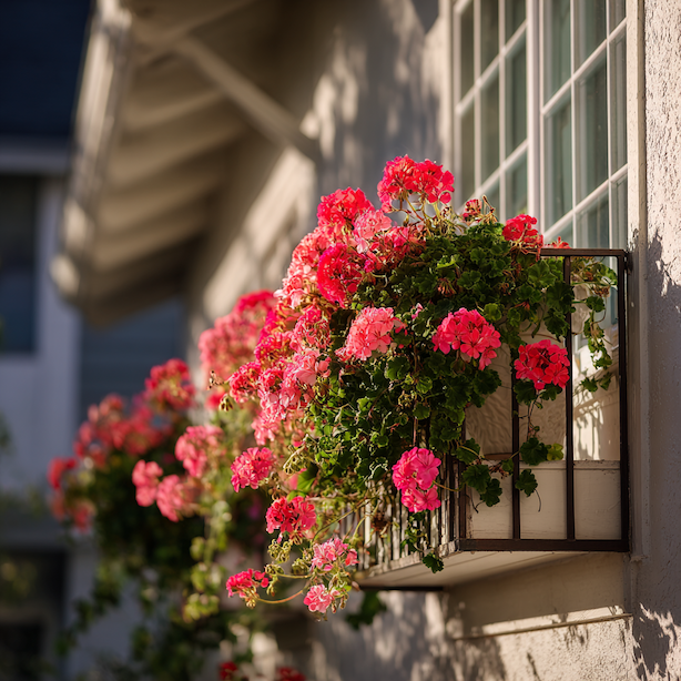 Vítr a horko na balkoně – jak chránit rostliny před stresem