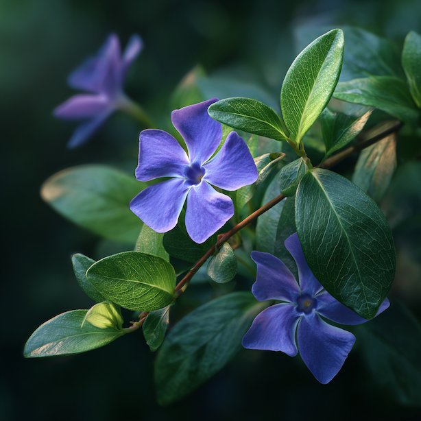 Barvínek větší (Vinca major) – rozdíly, pěstování a využití