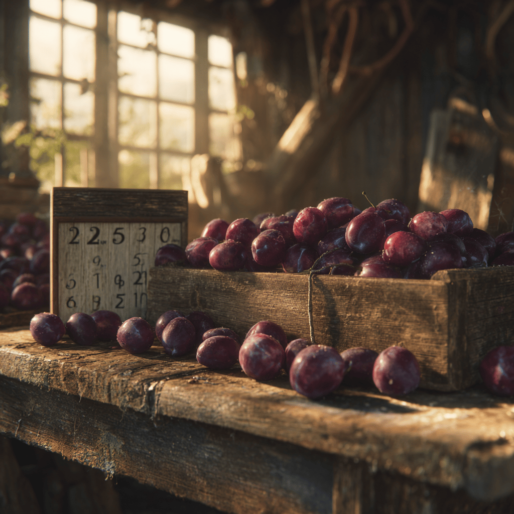Rychlý průvodce celoroční péčí o švestky (Prunus domestica)