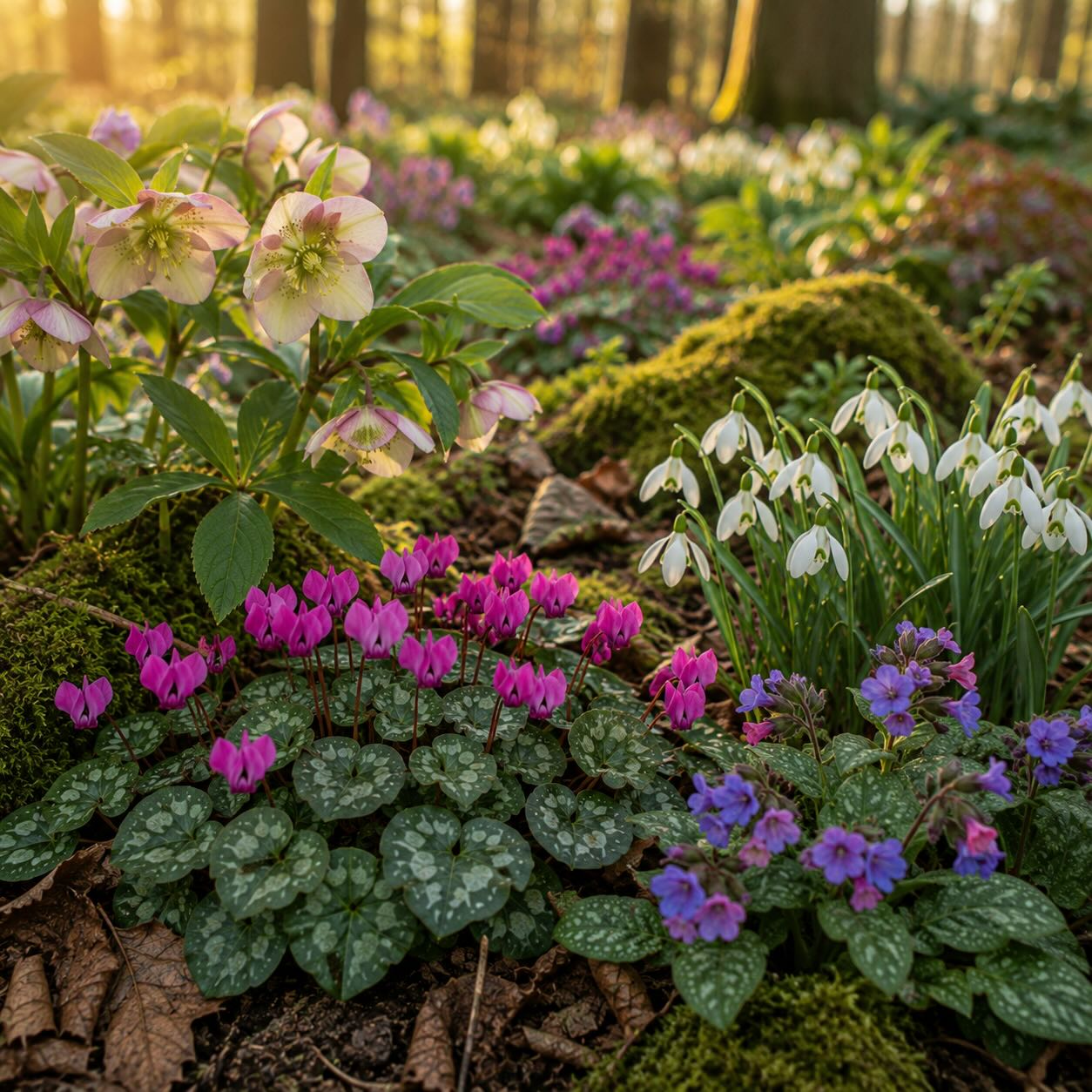 Jak pěstovat brambořík (Cyclamen) – stanoviště, půda a péče