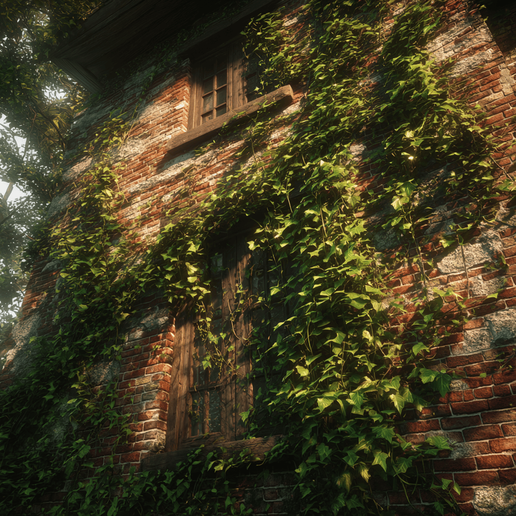 Břečťan (Hedera) v zahradní architektuře – fasády, ploty a půdopokryvné výsadby