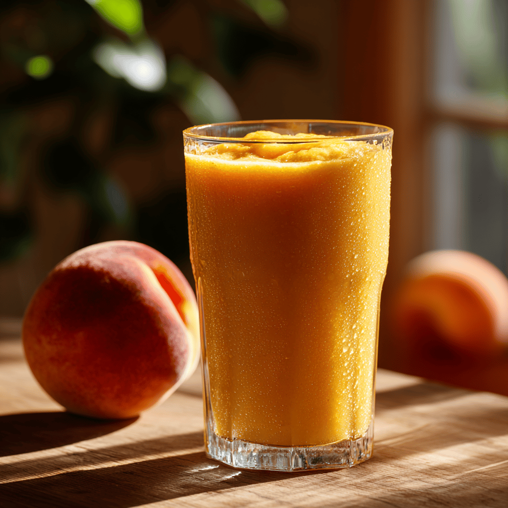 Smoothie z broskví – jednoduchý recept a tipy na zpracování nadúrody