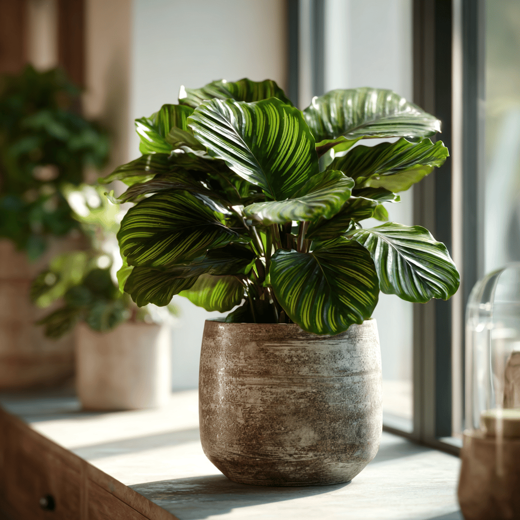 Calathea – substrát, přesazování a podmínky pro zdravý růst kořenů