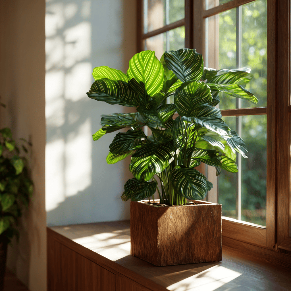 Calathea – zálivka, vlhkost vzduchu a správný vodní režim pro zdravé listy