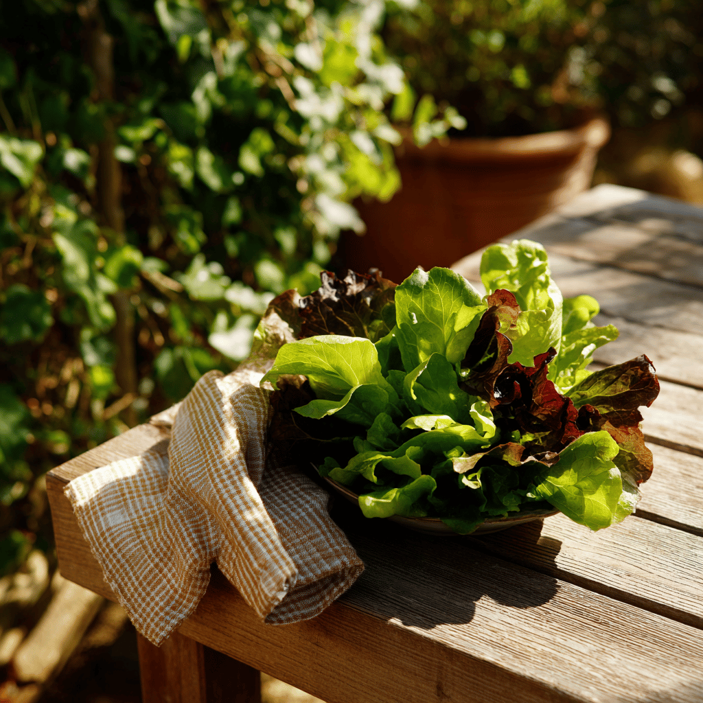 Salát (Lactuca sativa) – sklizeň a uchování čerstvosti