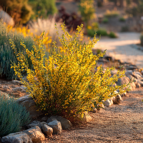 Čilimník (Cytisus) v zahradě – využití na svazích, v suchých výsadbách a u cest