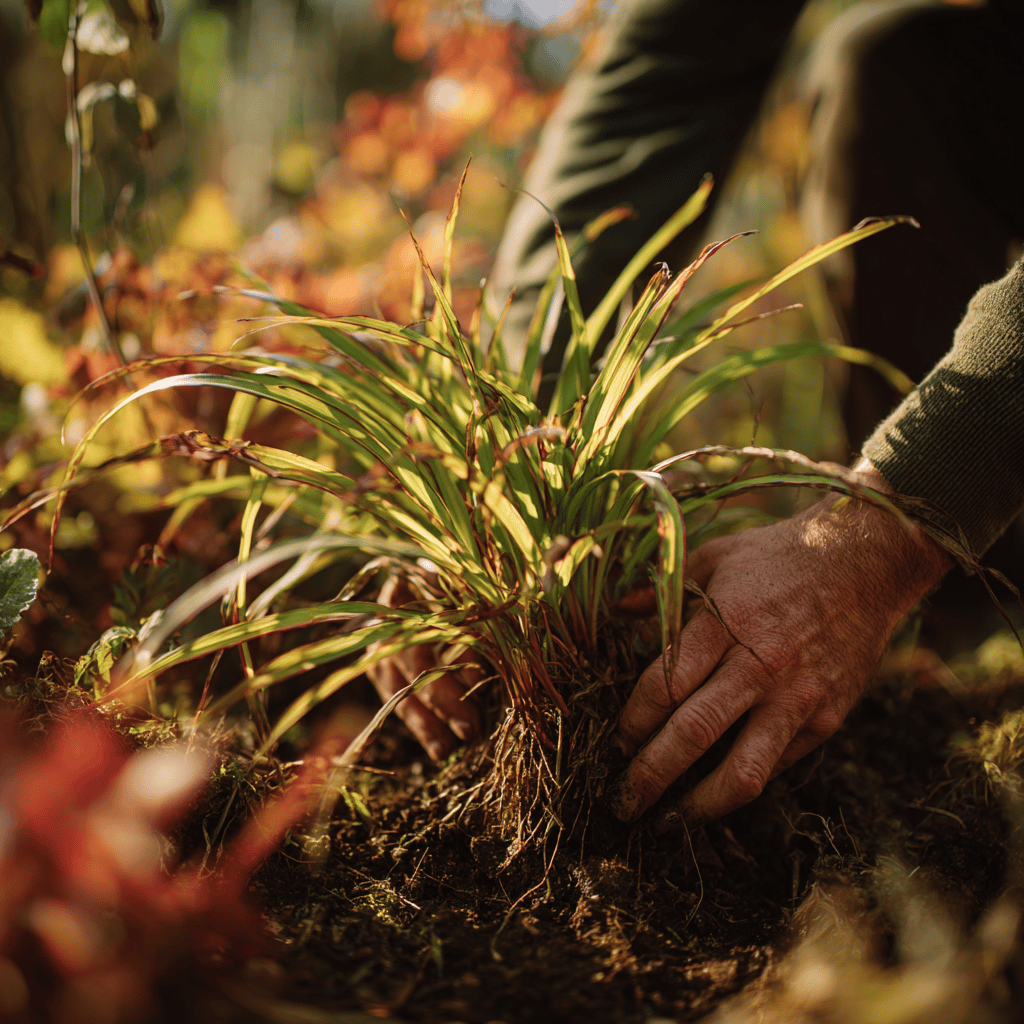 Množení denivek – dělení trsů krok za krokem