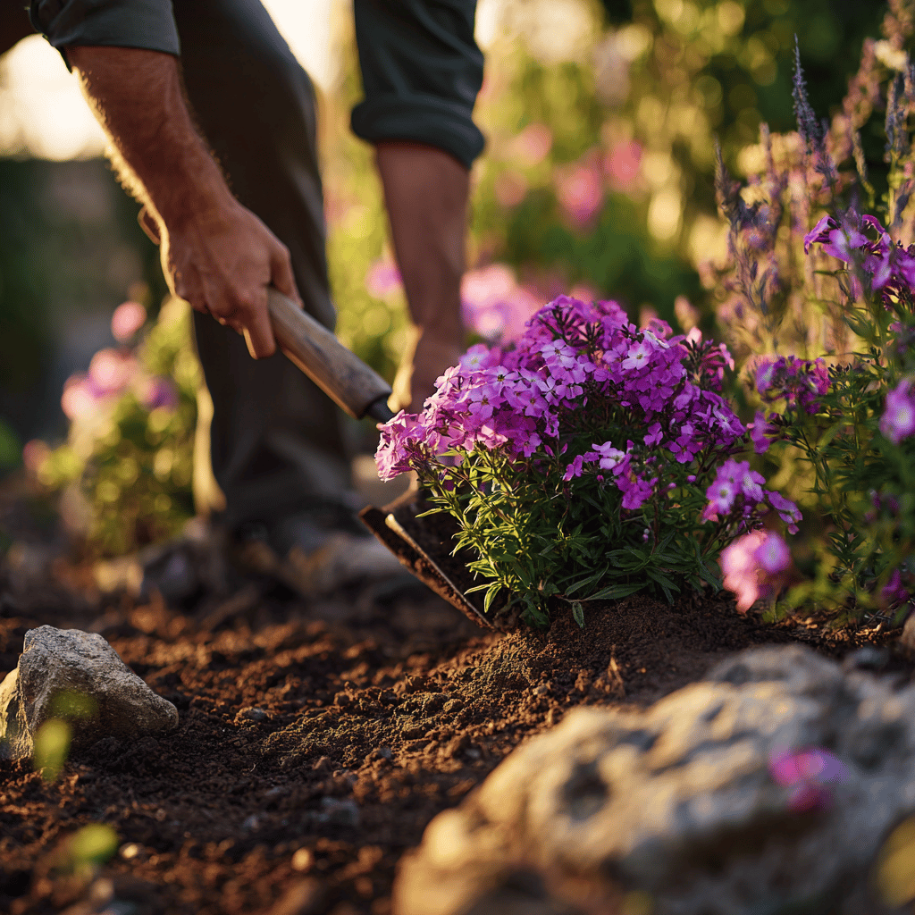 Množení floxů – dělení trsů a řízkování