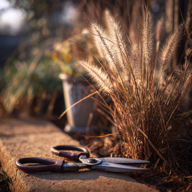 Řez dochanu (Pennisetum alopecuroides) – kdy a jak správně stříhat