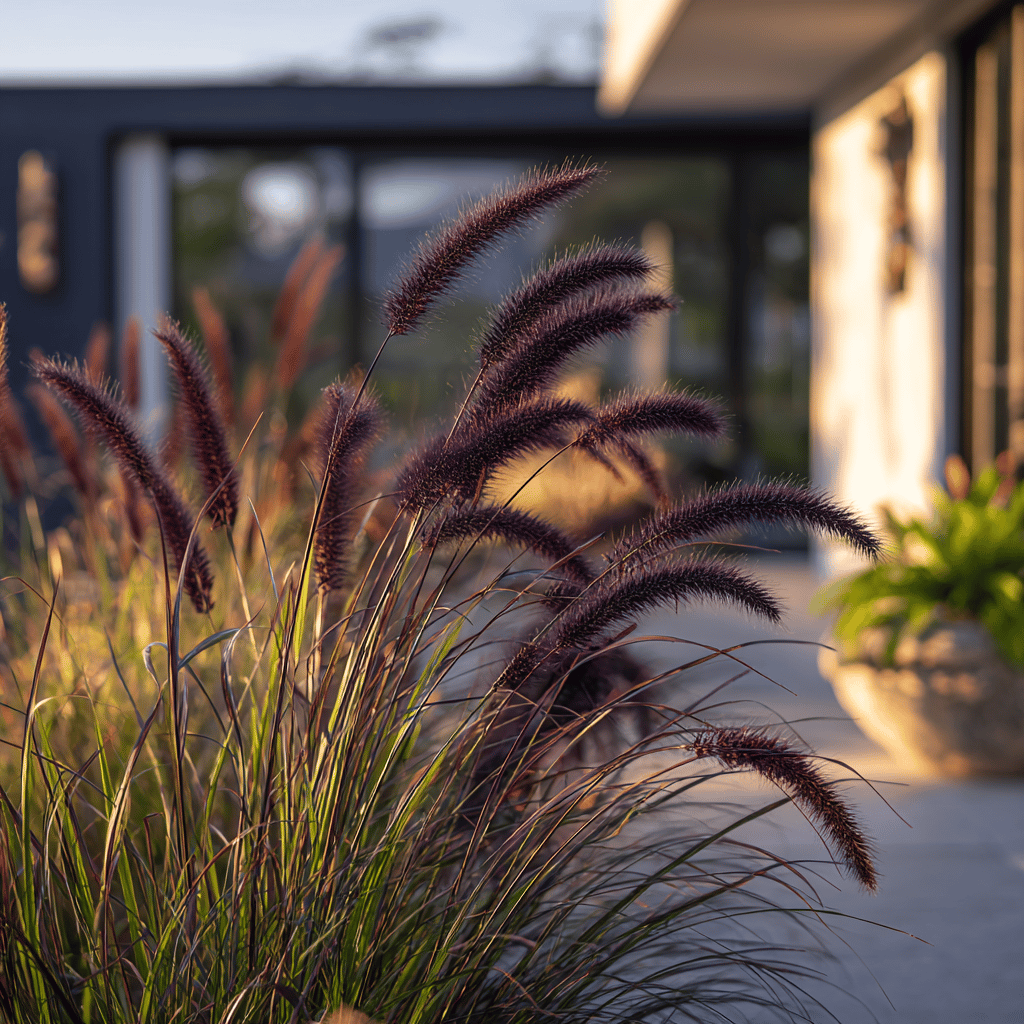 Dochan psárkovitý (Pennisetum alopecuroides) – elegantní tráva s liščími květenstvími