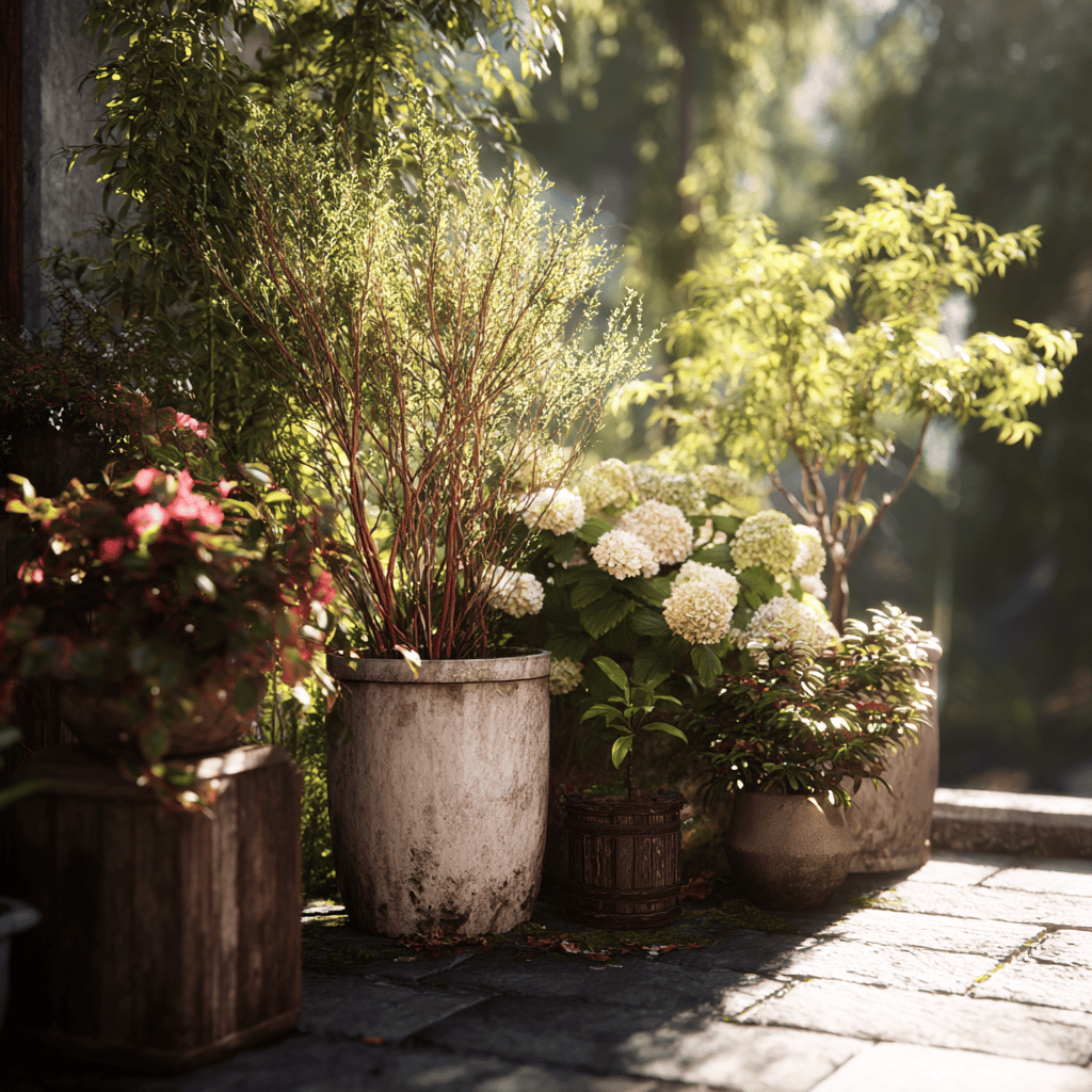 Dřeviny na kmínku v nádobách – co funguje a na co si dát pozor