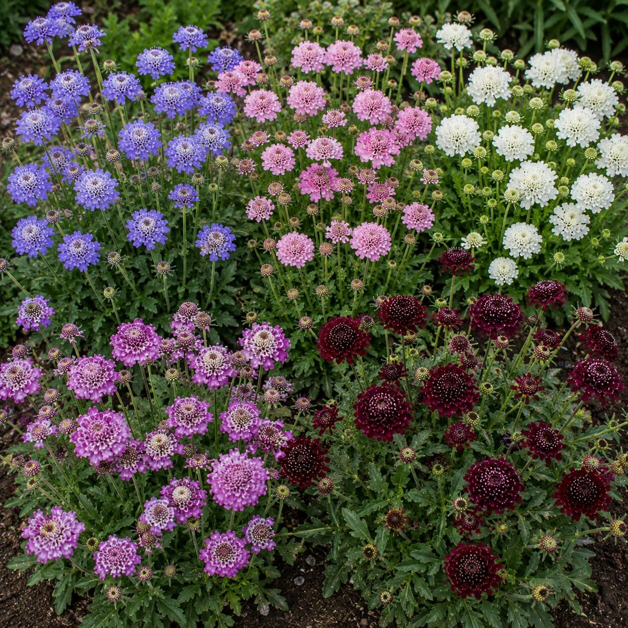Druhy a kultivary hlaváče (Scabiosa) – přehled nejkrásnějších odrůd do zahrady